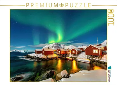Produktbild von CALVENDO Puzzle Ein Motiv aus dem Kalender Langzeitbelichtung vor Grönland | 1000 Teile Lege-Größe 64x48cm Foto-Puzzle für glückliche Stunden