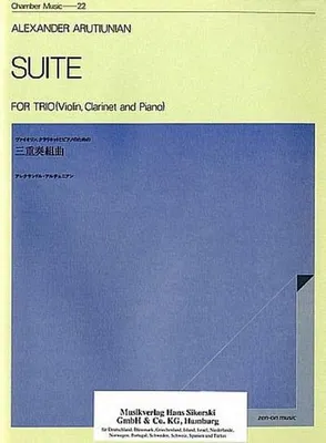 Produktbild von Suitefür Violine, Klarinette und Klavier