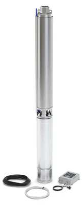 Obrázek produktu pro DAB S4 3/13 M KIT čerpadlo do studny – 4 200 l/h – 1 200 W – výtlak 72 m – nerezová ocel – čerpadlo do hlubokých studní – čerpadlo do hlubokých vod