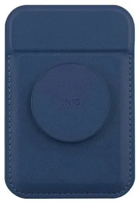 Produktbild von Uniq Flixa Magnetisches Kartenetui mit Halter Marineblau/Marineblau