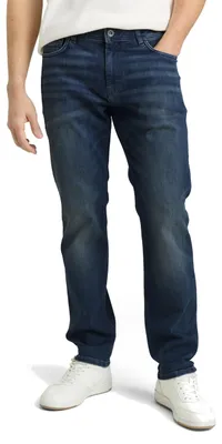 Produktbild von TOM TAILOR Herren 1015428 Marvin Straight Jeans, 10282 - Dark Stone Wash Denim,