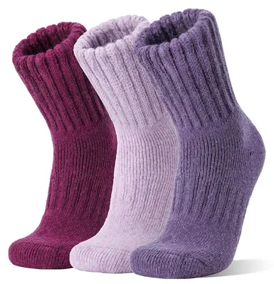 Produktbild von Merinowollsocken Wandersocken Thermosocken - Dick - Warm - 3 Paar