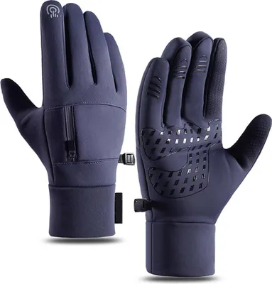 Produktbild von Wasserdichte Ski-Schneehandschuhe für Herren und Damen, isoliert im Winter für Snowboard