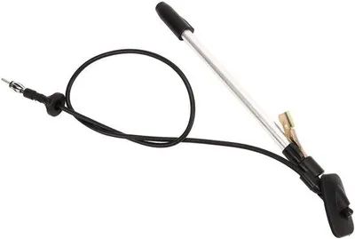Produktbild von Autogelochte Telescoopantenne aus Edelstahl