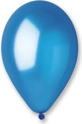 Produktbild von Gemar Ballons Blau 10 Zoll (26 cm Durchmesser) für Geburtstagsfeiern, langlebig