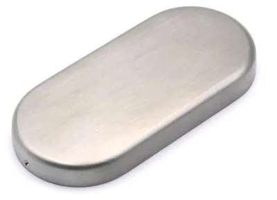 Produktbild von FSB Blindrosette 1757, oval, Edelstahl fein matt