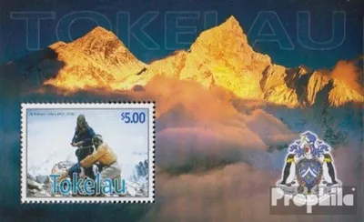 Produktbild von Briefmarken Tokelau 2008 Mi Block39 (kompl.Ausg.) gestempelt Edmund Hillary
