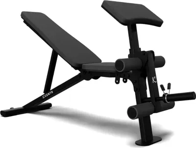 Produktbild von Inspire FID6.1 Trainingsbank mit Preacher Curl & Beinstrecker Schwarz
