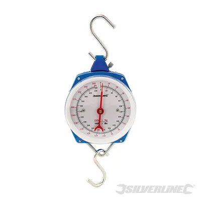Obrázek produktu pro Robustní závěsná váha Silverline 200 kg
