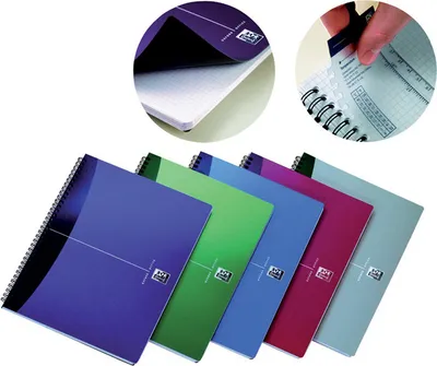 Obrázok produktu pre Oxford 100101930, Jednofarebné, Modrá, A5, Matný, 90 g/m², Univerzálne