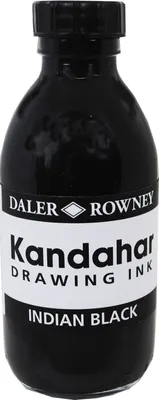 Image de Daler Rowney Kandahar Tuš Black 175 ml 1 ks