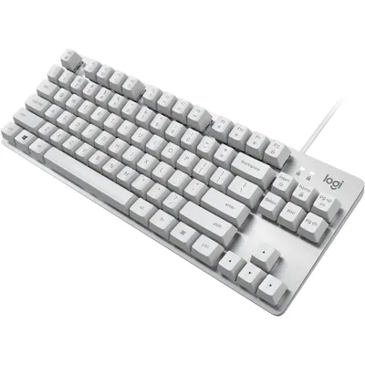 Produktbild von Logitech K835 TKL - Tastatur - USB - Tastenschalter: TTC Red - Natural White/Silver