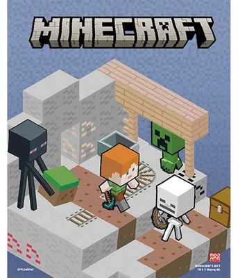 Obrázek produktu pro Minecraft – 3D efekt – 20 x 25 cm – plakát