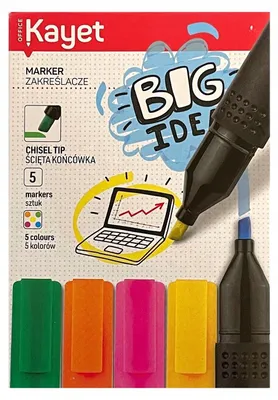 Produktbild von Kayet Marker Filzstifte 5 Stück Mehrfarbig