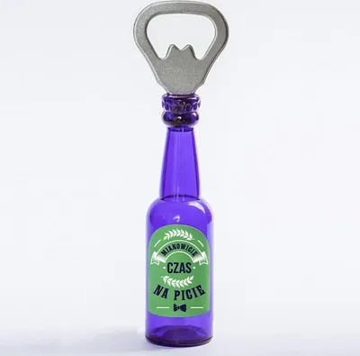 Produktbild von Magnet-Flaschenöffner – Es ist Zeit für… – Be-Happy Gifts