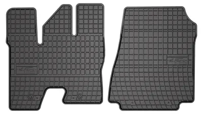Produktbild von Gummi-Fußmatten Vorne für BYD ETP3 2023- – 2-tlg, Schwarz, passgenau