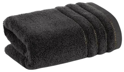 Immagine prodotto di EUROFIRANY | Salvietta per il sapone - Asciugamano - Asciugamano per ospiti - 30 x 50 cm - grigio scuro - 100% cotone - Asciugamani - Bagno