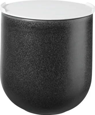 Produktbild von ASA Selection Grande Colore Vorratsdose, Aufbewahrungsdose, Dose, Steingut, Black Iron / Schwarz, Ø 13.3 cm, 41922174