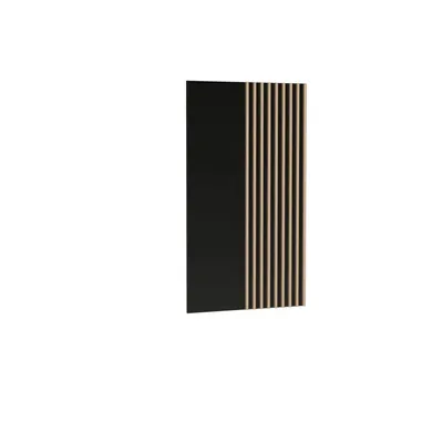Zdjęcie produktu dla Panel ścienny AIMY – czarny/dąb artisan