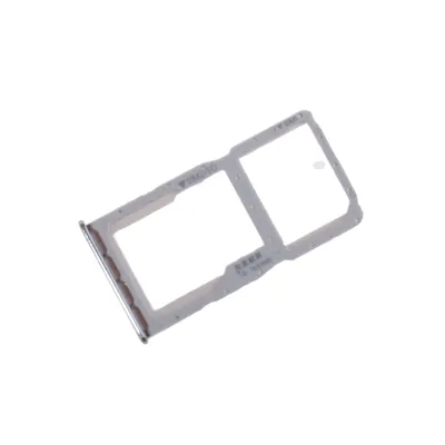 Produktbild von Für Huawei P30 Lite Sim Karten Tray Halter Sim Tray Silber