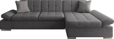 Produktbild von MIRJAN24 Ecksofa Malwi mit Regulierbare Armlehnen Eckcouch mit Schlaffunktion und Bettkasten, L-Form Sofa vom Hersteller (Lux 06 + Lux 06 + Lux 05, Ecksofa: Rechts)