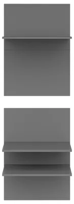 Produktbild von Mömax Einlegebodenset K49-POL357/49 Graphitfarben,