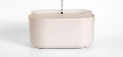 Obrázek produktu pro Květináč Plastia Tolita se samozavlažováním Taupe