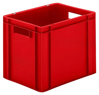 Produktbild von Transportstapelbehälter aus PP in Rot, L.400xB.300xH.320mm