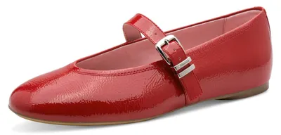 Zdjęcie produktu dla Baleriny damskie Tamaris 32313835333637, kolor czerwony, rozmiar 40 EU