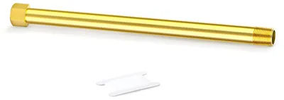 Messing-Verlängerungsrohr 1/4" BSP, 250 mm, Außen- auf Innengewinde