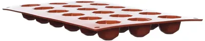 Produktbild von silikomart | SF048 Silikonform für DIAMANTE Monoportionen, antihaftbeschichtet,