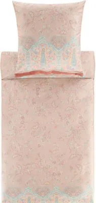 Obrázok produktu pre Súprava saténovej posteľnej bielizne Bassetti INDIAN ROSES farba 41 ELFENBEIN rozmer 200x200+2x80x80