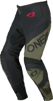 Produktbild von Oneal ELEMENT RACEWEAR Motocross Hose, schwarz/oliv, 38