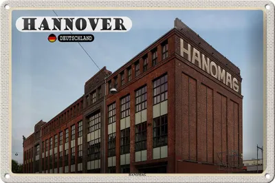 Produktbild von Blechschild Städte Hannover Hanomag Maschienenbau 30x20cm