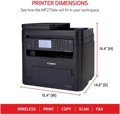 Image de Canon i-SENSYS MF275dw EU 4-in-1 sw Laser inkl. WLAN