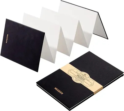 Productafbeelding van Draagbare aquarel papier schetsboek: 150lbs/300gsm, 100% katoen