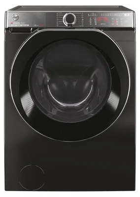Immagine prodotto di Hoover H-WASH 550 , Lavatrice Slim 7 KG, 20 più efficente della classe A, 1400 giri, Nero, Inverter, Vapore, Wi-Fi, H5WPB447AMBCB8-S
