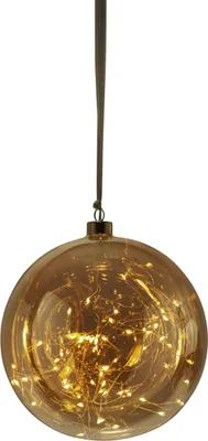 Produktbild von Star Trading 457-85, Leichte Dekorationsfigur, Bernstein, Glas, Polyvinylchlorid (PVC), IP20, Transparent, 80 Glühbirne(n)
