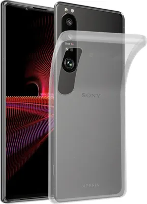 Immagine prodotto di Cadorabo cover per Sony Xperia 1 III cover protettiva in TPU trasparente silicone cover custodia