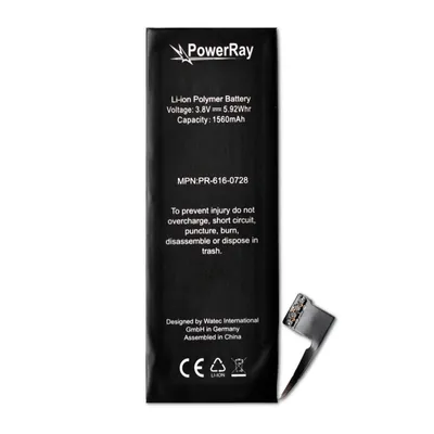 Produktbild von Akku Batterie Battery PR-616-0728 für Apple iPhone 5S 1560 mAh