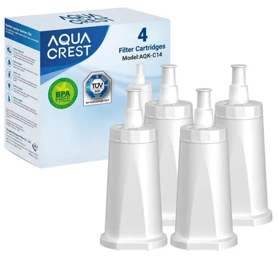 Image de Filtres à eau de remplacement pour machine à café Sage SES008WHT0NEU1 BES008, lot de 4