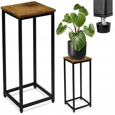 Immagine prodotto di Fioriera a soppalco ARBEN RUSTIC loft nero 60 cm