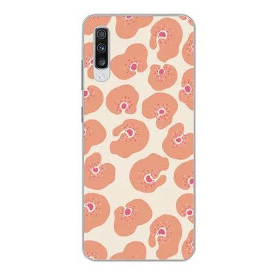 Produktbild von MuchoWow® Handyhülle Schutzhülle Hülle für Samsung Galaxy A70 Blume - Muster - Abstrakt Silikon Softcase Handy Hülle - Schutzhaube