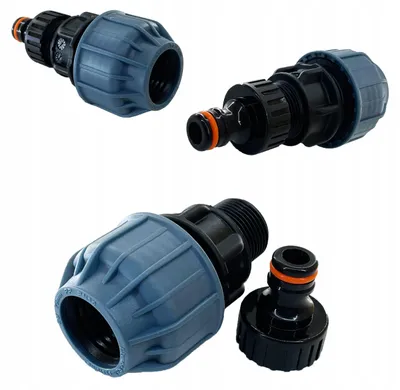 Produktbild von LoveMyGarden Anschluss-Set 25mm Rohr Gartenschlauch Verbindung
