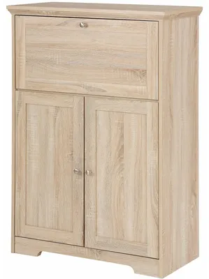 Produktbild von Sekretär >Nantes< in Eiche Nachbildung - 81x116x39cm (BxHxT)