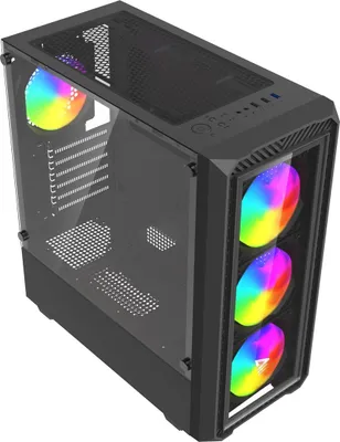 Immagine prodotto di Savio Noctis Glass RGB Cube Black