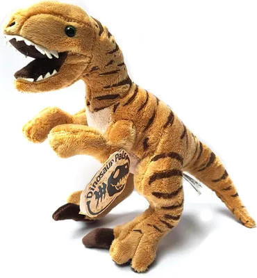 Image de Peluche dinosaure, Velociraptor, 35 cm, Dino Dinos Saurier animaux en peluche animaux préhistoriques