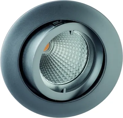 Immagine prodotto di Faretto da incasso in pressofusione ALU senza anello elastico, orientabile per MR16 cromo opaco