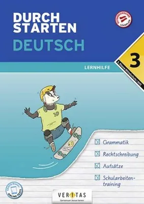 Produktbild von Durchstarten 3. Klasse - Deutsch Mittelschule/AHS - Lernhilfe