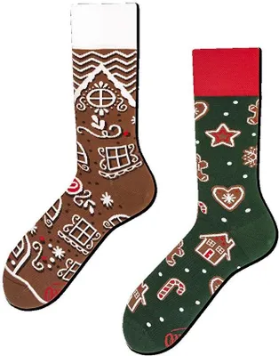 Produktbild von Motivsocken "LEBKUCHEN MANN" von Many Mornings.Größe:39-42